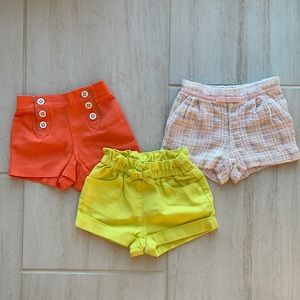 Janie and Jack Shorts set